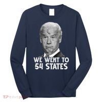 We Went To 54 States Joe Biden Loading Anti Biden Funny Long Sleeve Shirt thumb 0