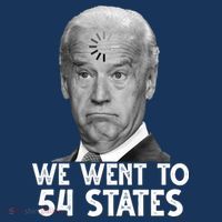 We Went To 54 States Joe Biden Loading Anti Biden Funny Mousepad thumb 1