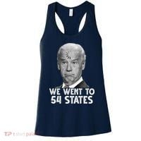 We Went To 54 States Joe Biden Loading Anti Biden Funny Women's Tank Top thumb 0
