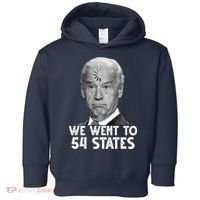 We Went To 54 States Joe Biden Loading Anti Biden Funny Toddler Hoodie thumb 0