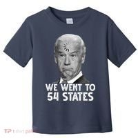 We Went To 54 States Joe Biden Loading Anti Biden Funny Toddler T-Shirt thumb 0