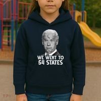 We Went To 54 States Joe Biden Loading Anti Biden Funny Kids Hoodie thumb 3