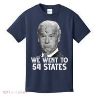 We Went To 54 States Joe Biden Loading Anti Biden Funny Kids T-Shirt thumb 0