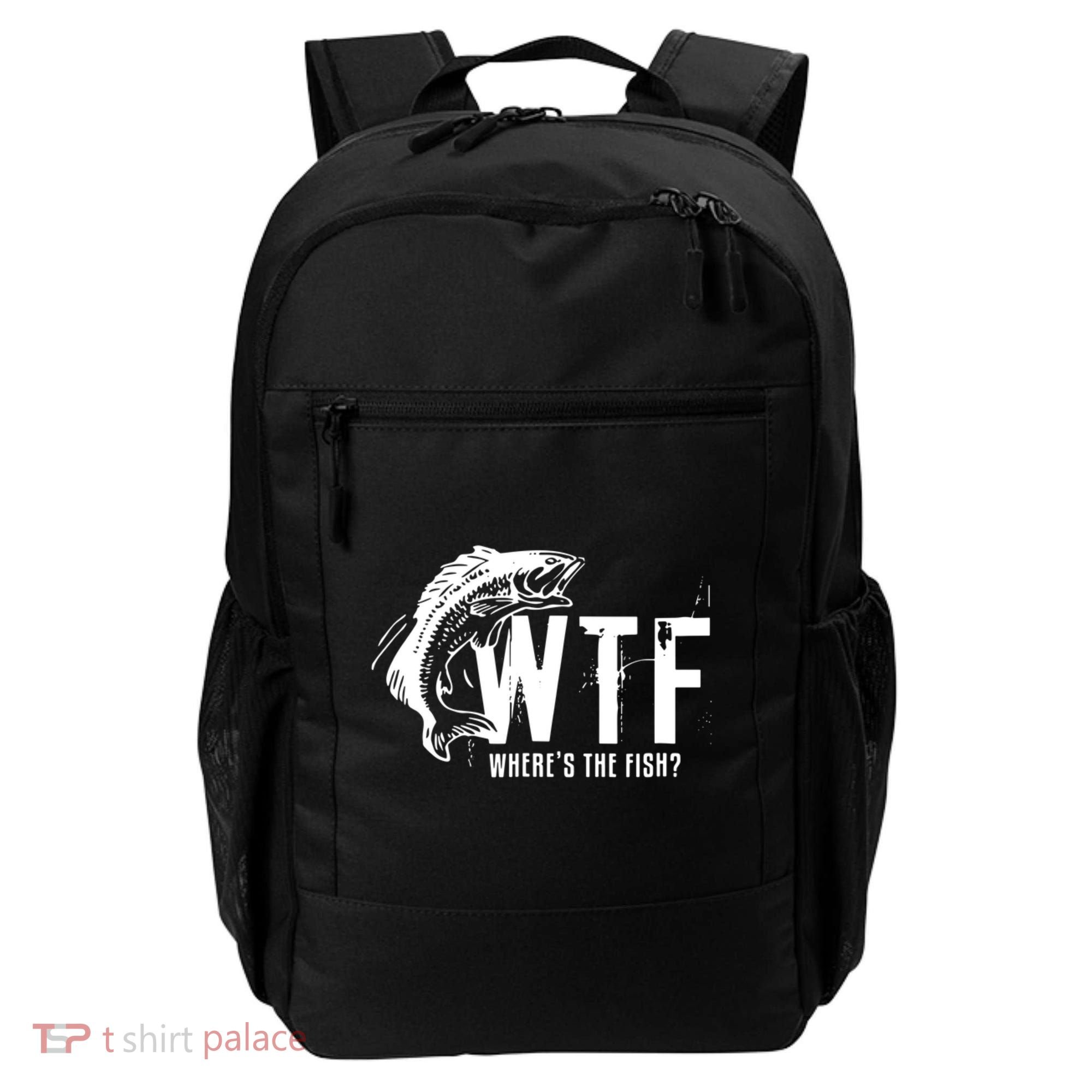 WTF Where's The Fish Backpack