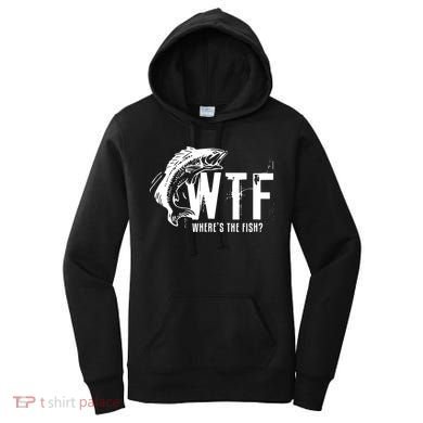 WTF Where's The Fish Women's Hoodie