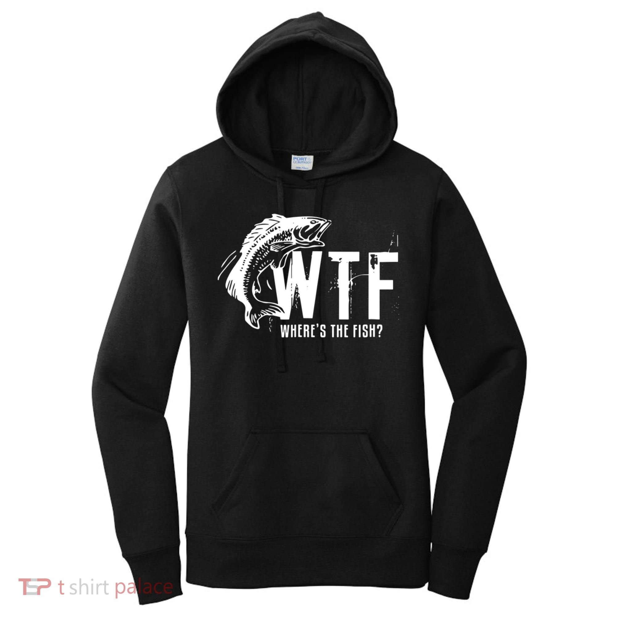 WTF Where's The Fish Women's Hoodie