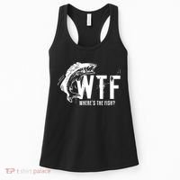 WTF Where's The Fish Women's Tank Top thumb 0