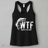 WTF Where's The Fish Women's Tank Top thumb 3
