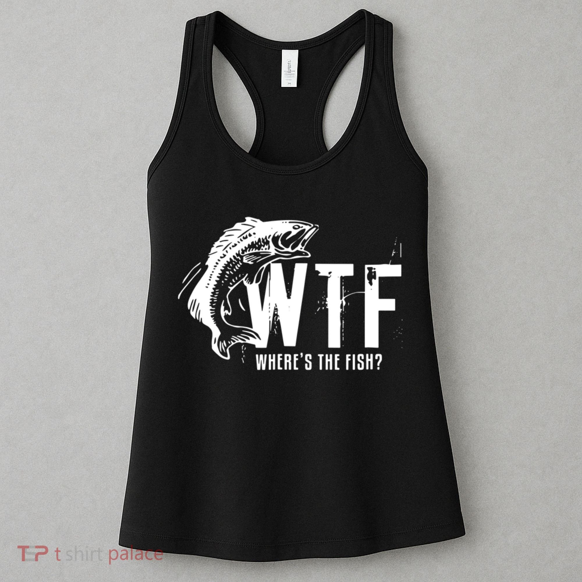 WTF Where's The Fish Women's Tank Top