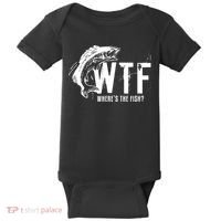 WTF Where's The Fish Baby Bodysuit thumb 0