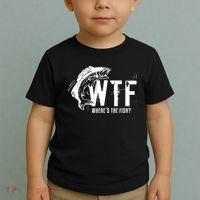 WTF Where's The Fish Toddler T-Shirt thumb 2