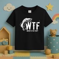 WTF Where's The Fish Toddler T-Shirt thumb 3