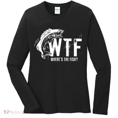 WTF Where's The Fish Women's Long Sleeve Shirt