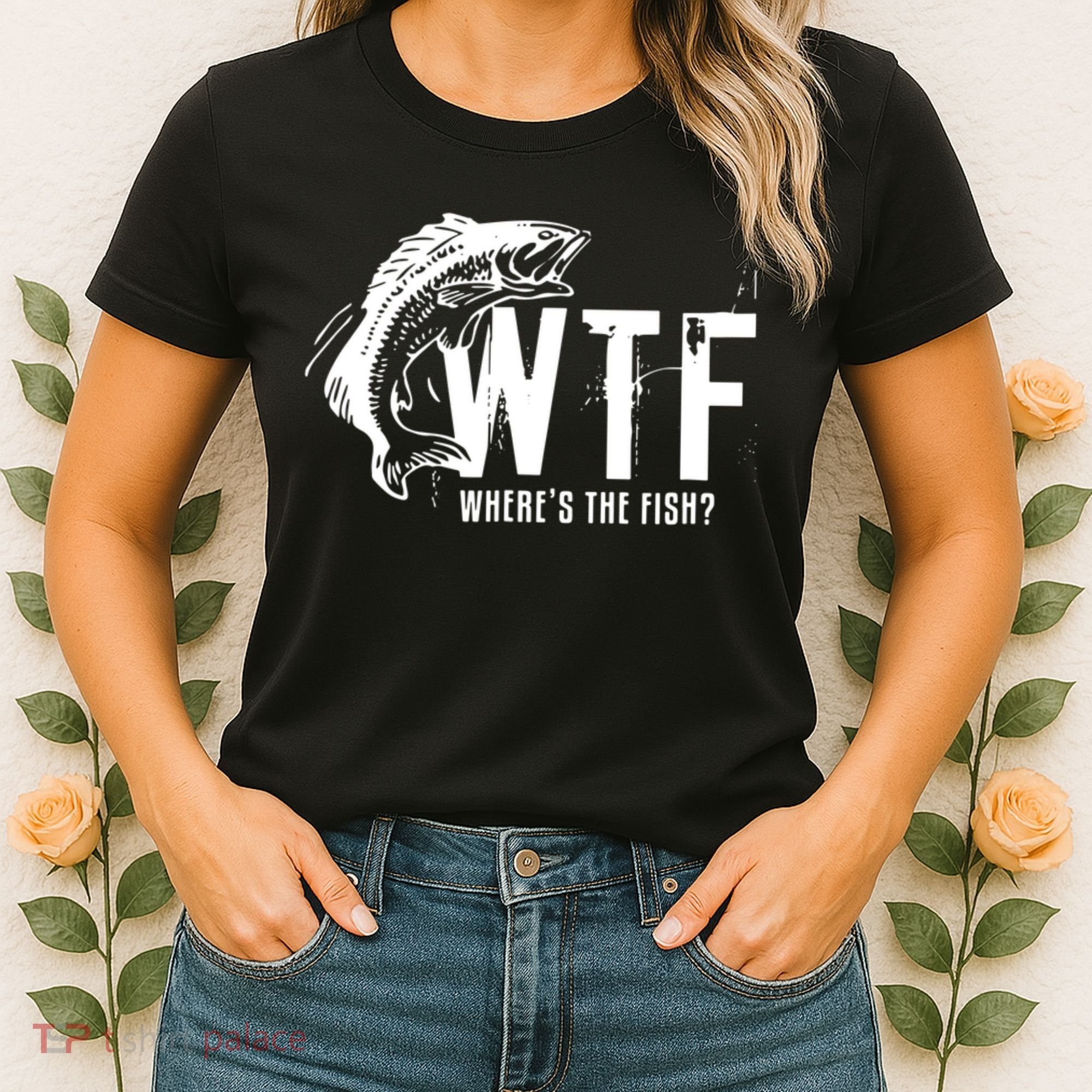 WTF Where's The Fish Women's T-Shirt