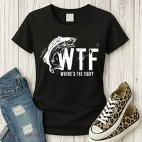 WTF Where's The Fish Women's T-Shirt thumb 3