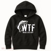 WTF Where's The Fish Kids Hoodie thumb 0