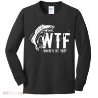 WTF Where's The Fish Kids Long Sleeve Shirt thumb 0