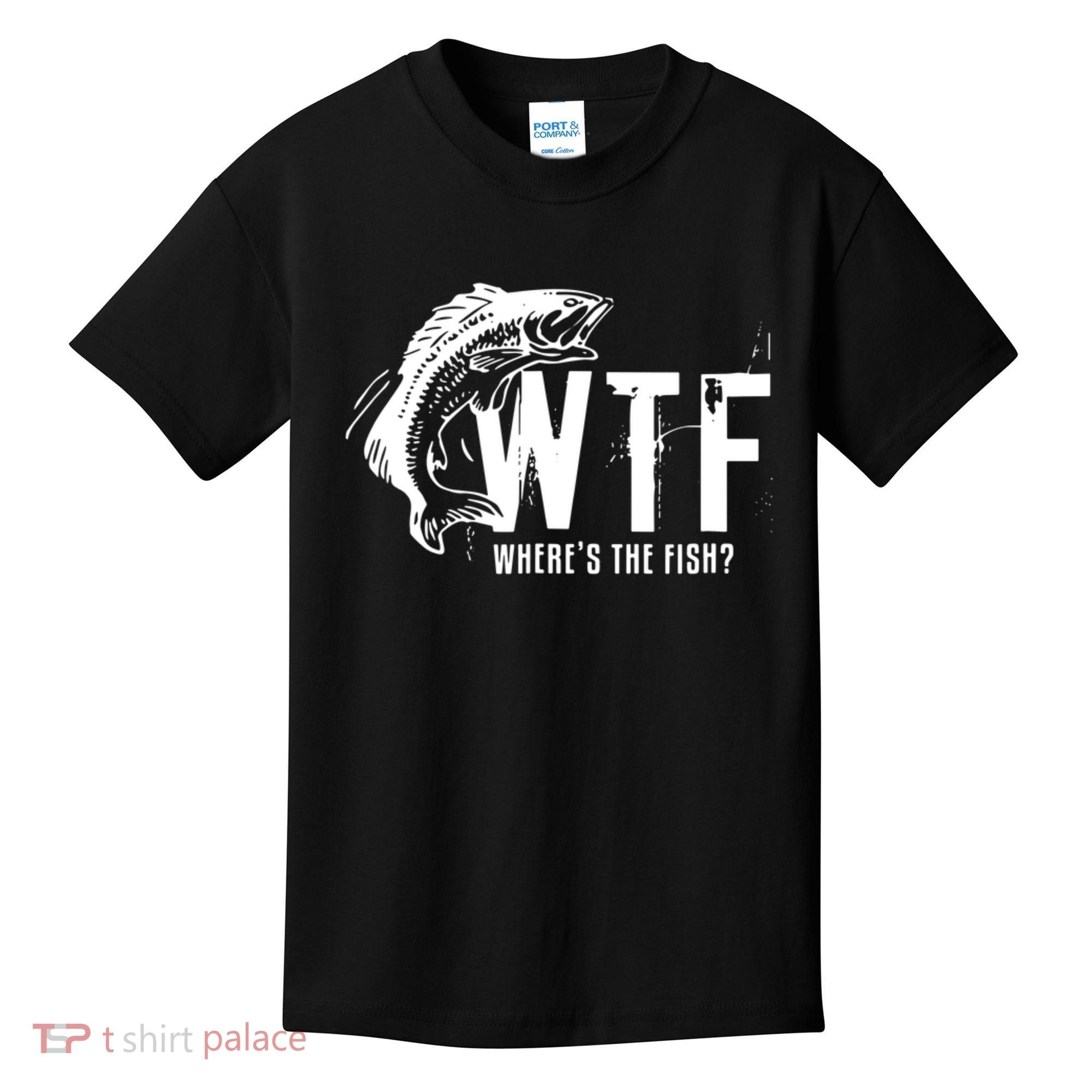 WTF Where's The Fish Kids T-Shirt