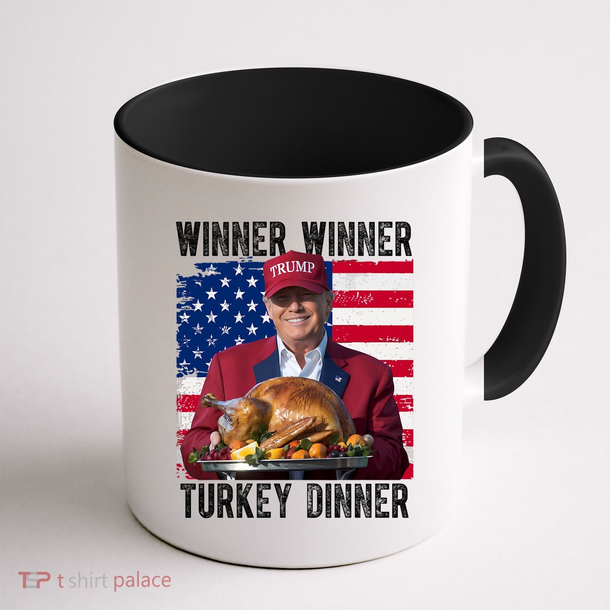 Winner Winner Turkey Dinner Funny Trump Usa Coffee Mug