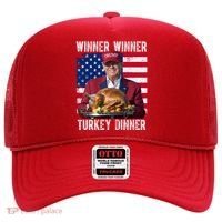 Winner Winner Turkey Dinner Funny Trump Usa Hat thumb 0