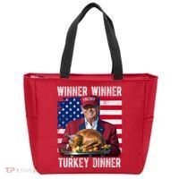 Winner Winner Turkey Dinner Funny Trump Usa Tote Bag thumb 0