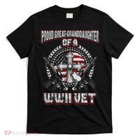 World War Two Veteran Proud Great Granddaughter Wwii Vet T-Shirt thumb 0