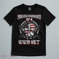 World War Two Veteran Proud Great Granddaughter Wwii Vet T-Shirt thumb 5