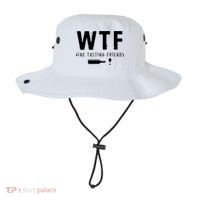 WTF Wine Tasting Friends Funny Wine Lovers Bucket Hat thumb 0