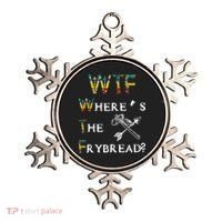WTF Where's The Frybread Native American Ornament thumb 0