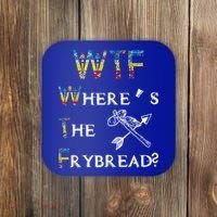 WTF Where's The Frybread Native American Coaster thumb 0
