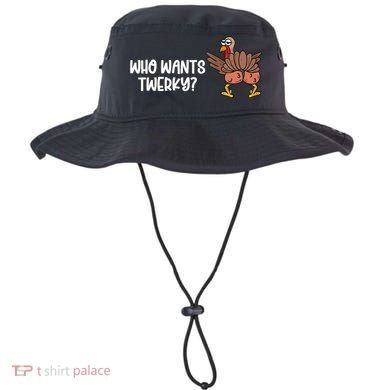 Who Wants Twerky Funny Thanksgiving Bucket Hat