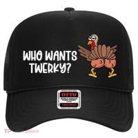 Who Wants Twerky Funny Thanksgiving Hat thumb 0