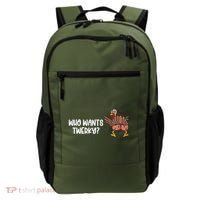 Who Wants Twerky Funny Thanksgiving Backpack thumb 0