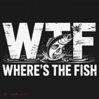 WTF Wheres The Fish Funny Fishing Humor Baby Bodysuit thumb 2