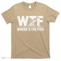 WTF Wheres The Fish Funny Fishing Humor T-Shirt thumb 0