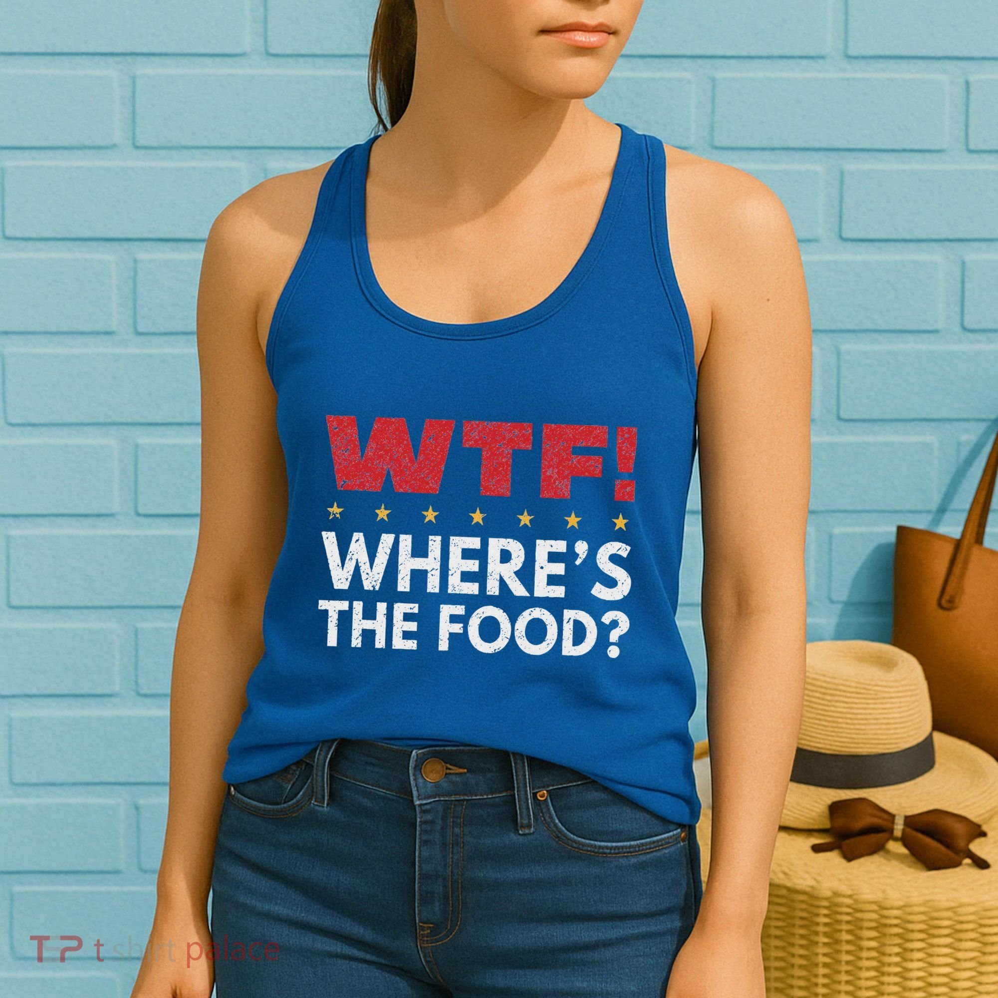 Wtf WhereS The Food Women's Tank Top