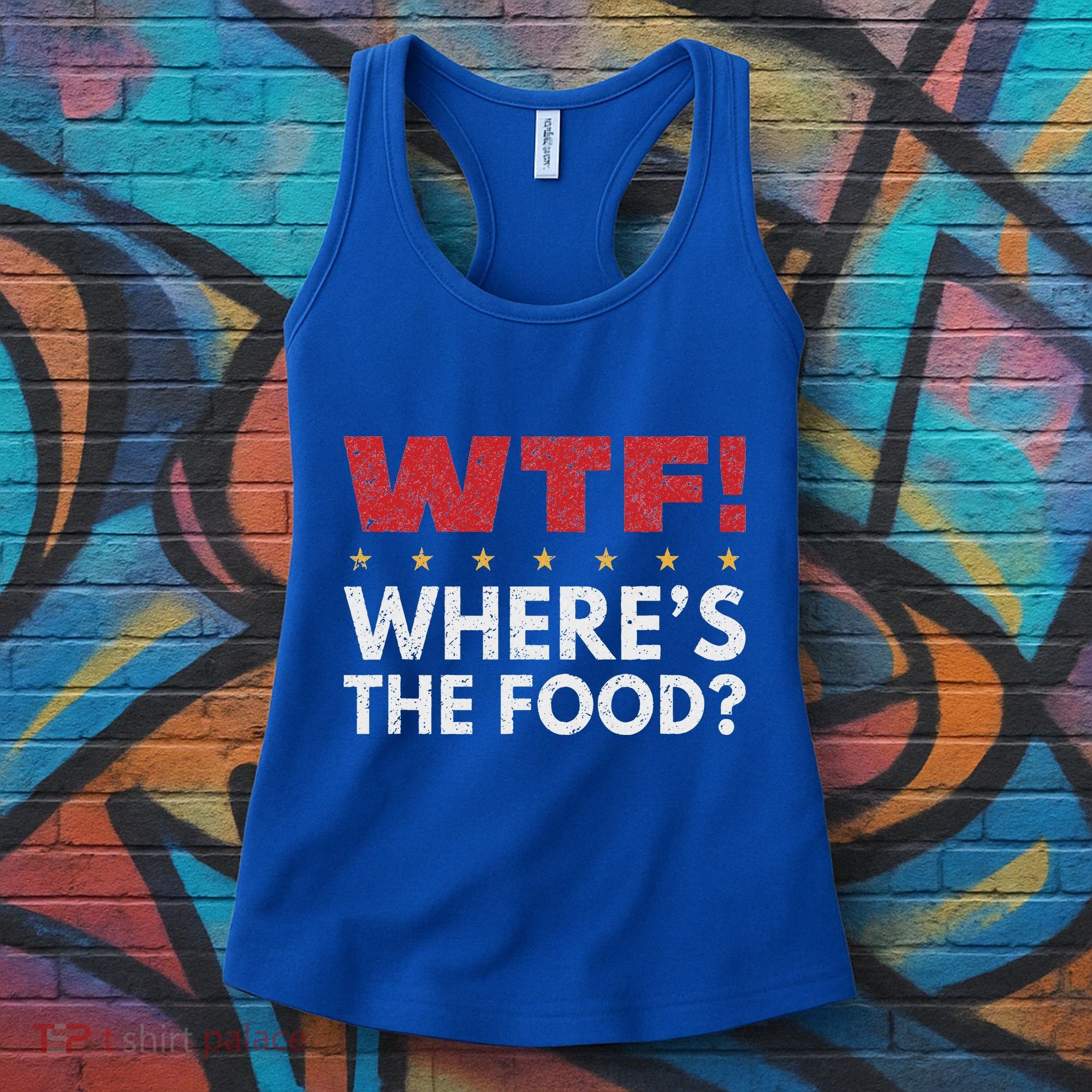 Wtf WhereS The Food Women's Tank Top