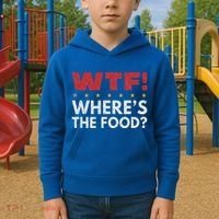 Wtf WhereS The Food Kids Hoodie thumb 2