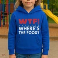 Wtf WhereS The Food Kids Hoodie thumb 3