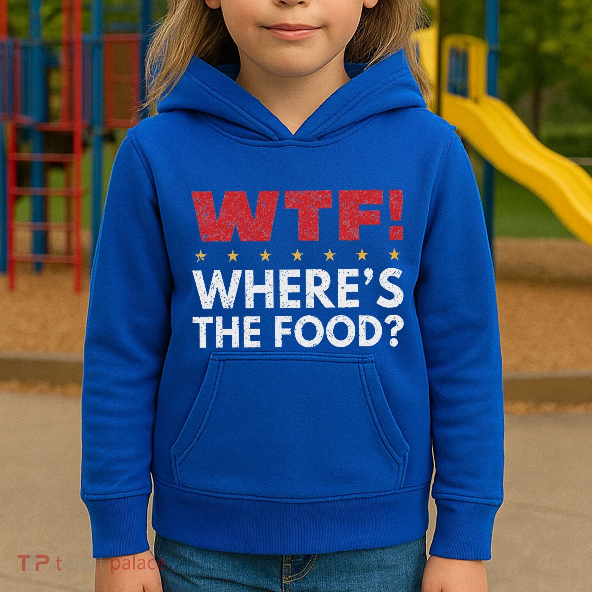 Wtf WhereS The Food Kids Hoodie