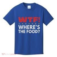 Wtf WhereS The Food Kids T-Shirt thumb 0