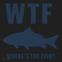 Wtf Wheres The Fish Funny Fishing Humor Meaningful Gift Beanie thumb 2