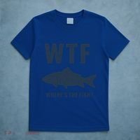 Wtf Wheres The Fish Funny Fishing Humor Meaningful Gift T-Shirt thumb 5
