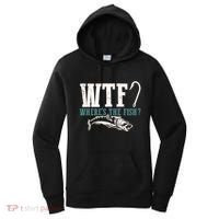 Wtf Wheres The Fish Fisher Gift Women's Hoodie thumb 0