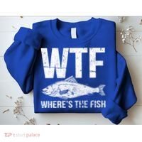 Wtf Wheres The Fish Funny Gift Sweatshirt thumb 2