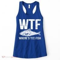 Wtf Wheres The Fish Funny Gift Women's Tank Top thumb 0