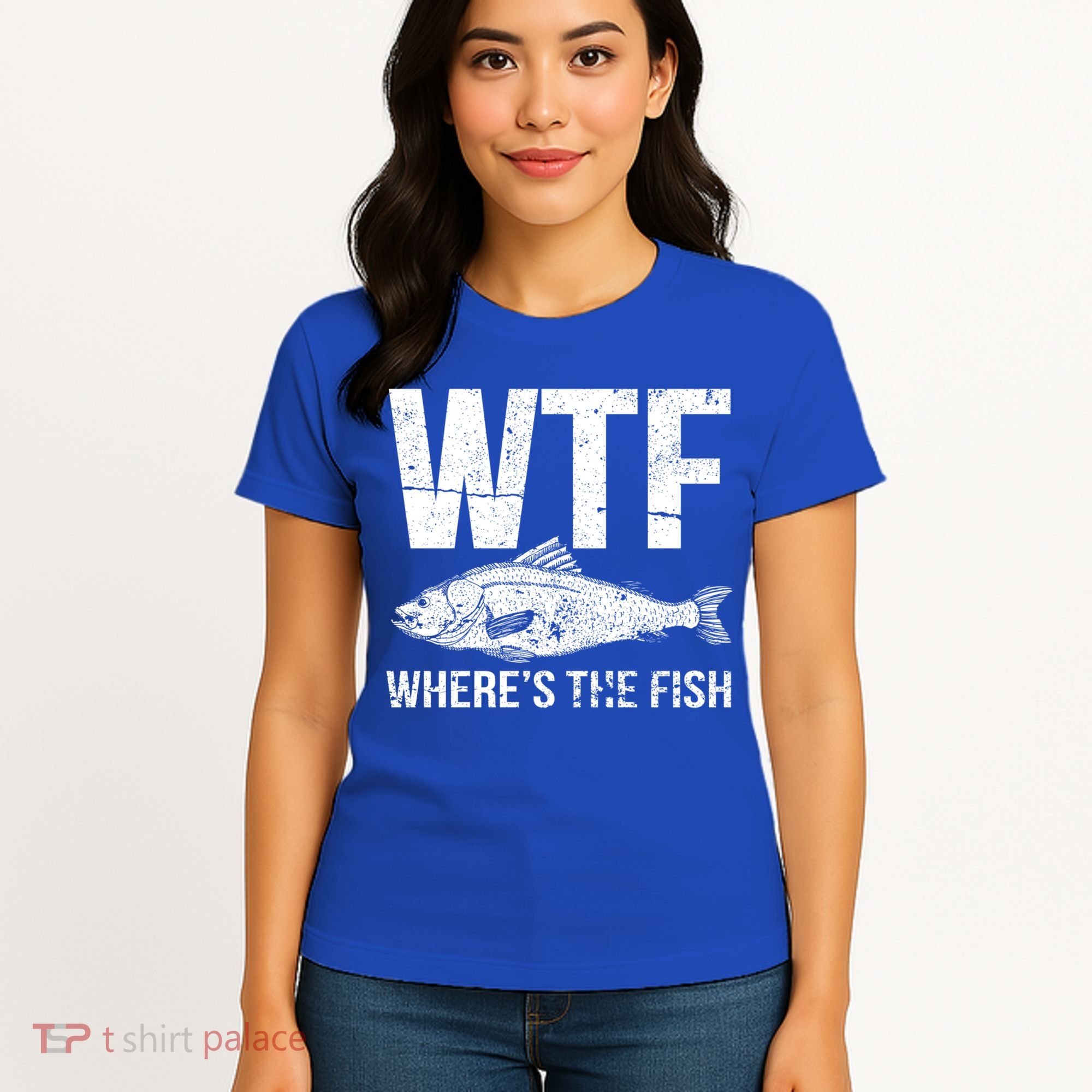 Wtf Wheres The Fish Funny Gift Women's T-Shirt