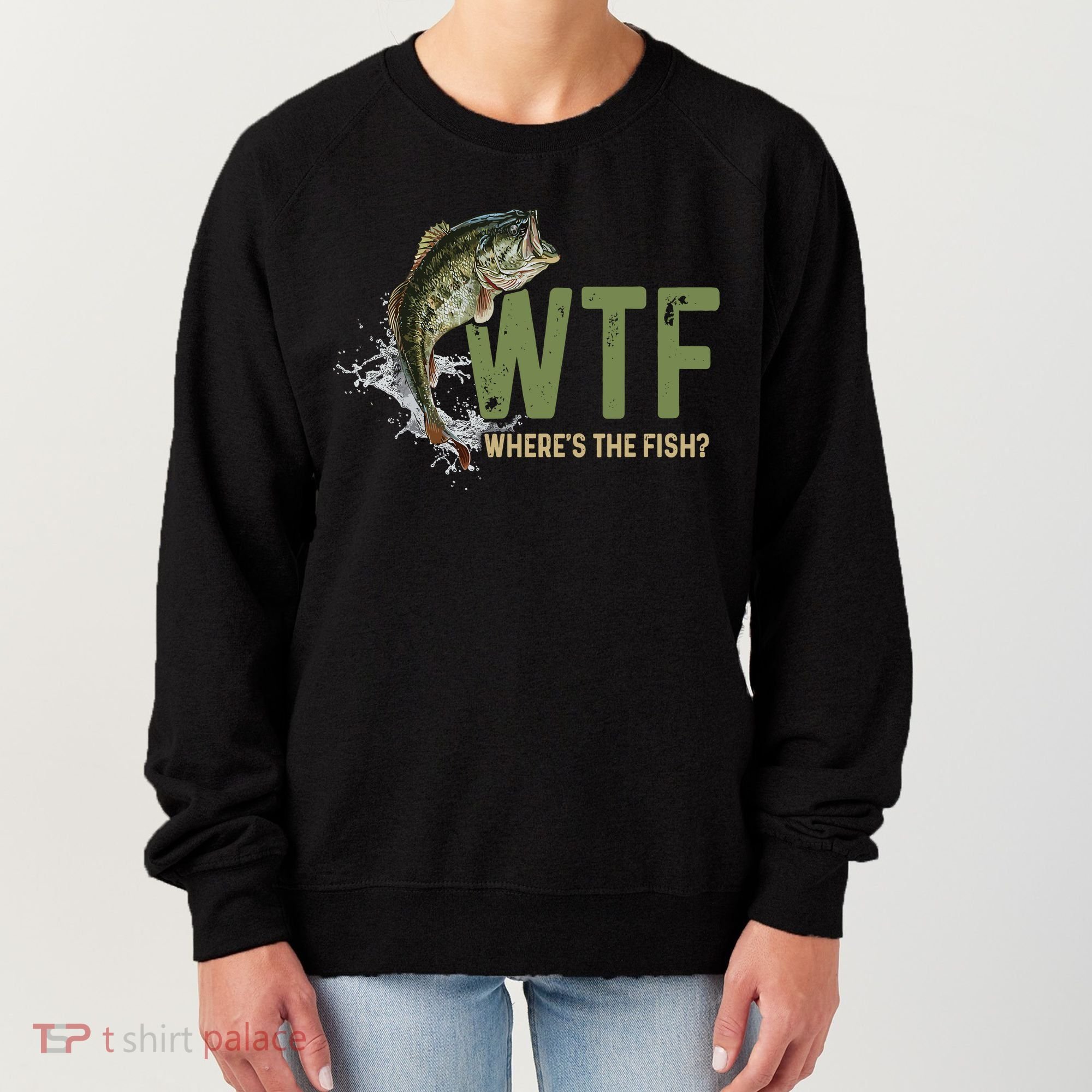 Wtf WhereS The Fish Women's Sweatshirt