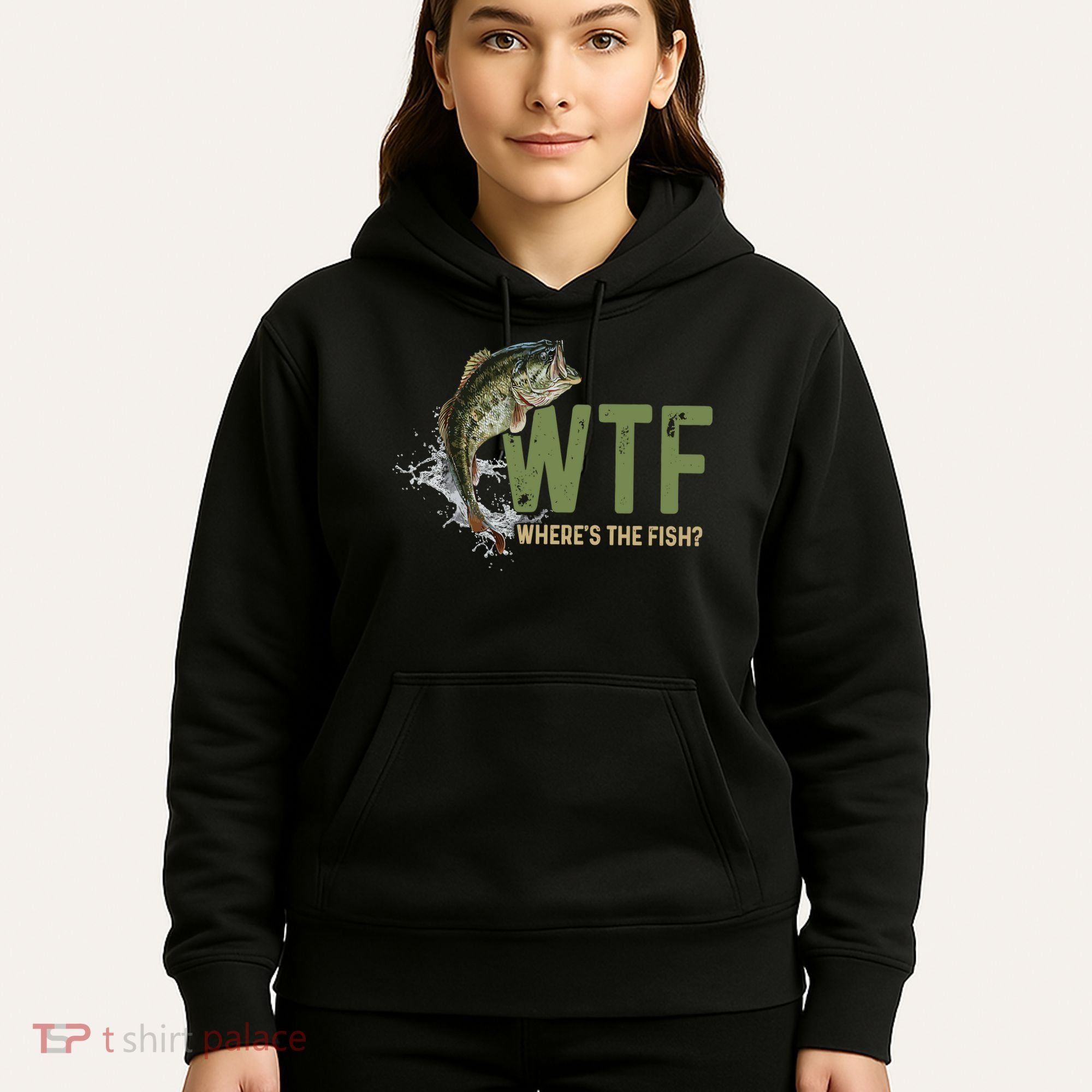 Wtf WhereS The Fish Hoodie