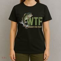 Wtf WhereS The Fish T-Shirt thumb 4